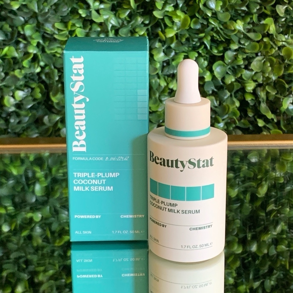 BeautyStat Triple-Plump Coconut Milk Serum Moisturizer | NEW | Beauty Stat